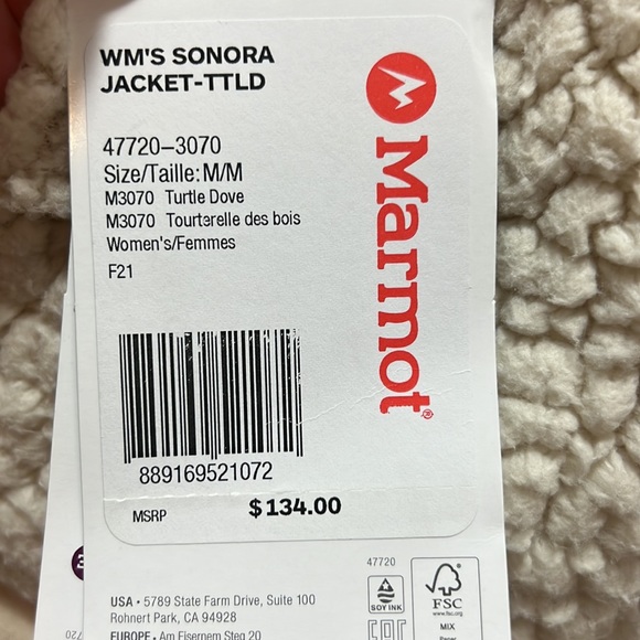 Marmot Womens Sonora Jacket - Picture 5 of 5